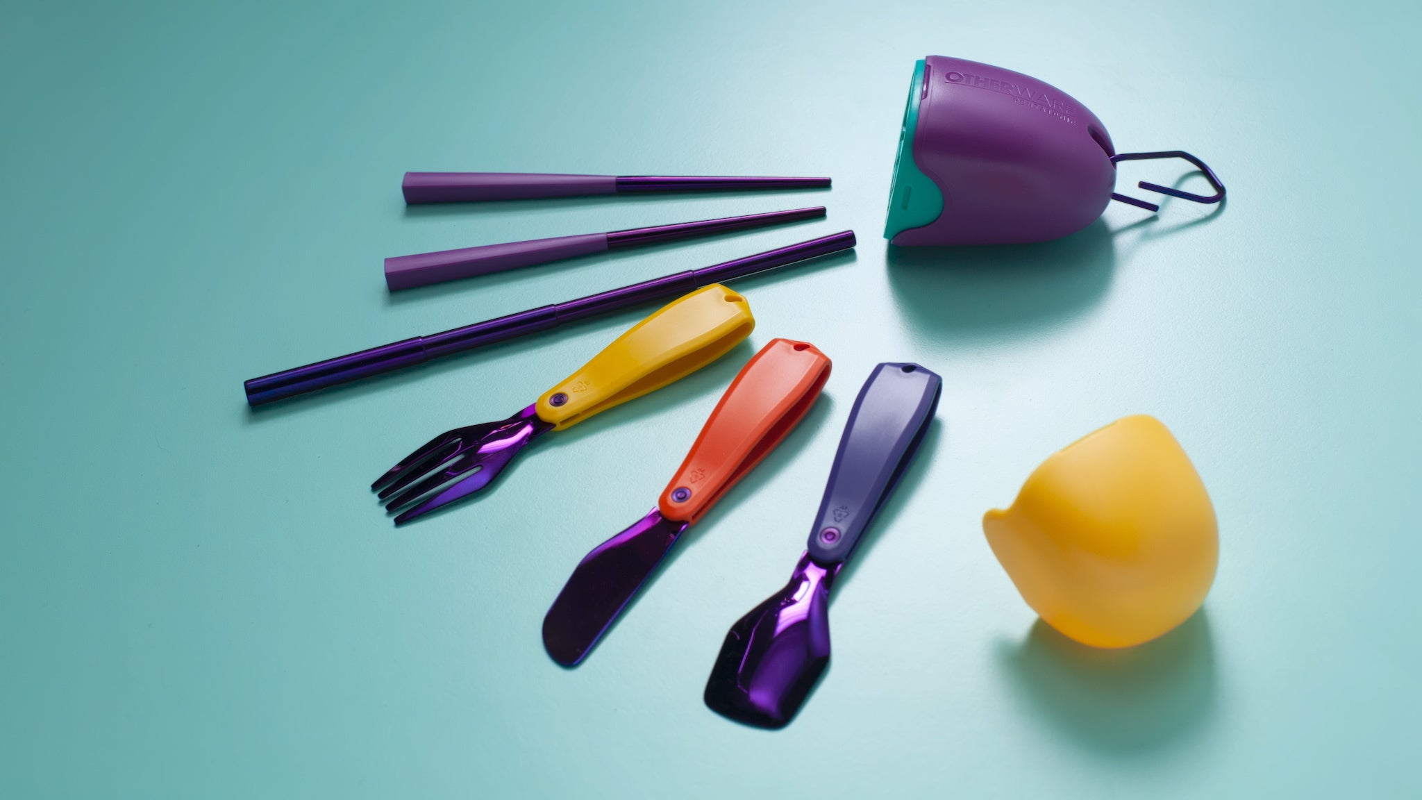 otherware pebble cutlery set case campaign shot